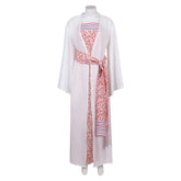 ABBA Anni-Frid Synni Lyngstad Retro Floral Dress Robe Set Outfits Cosplay Costume